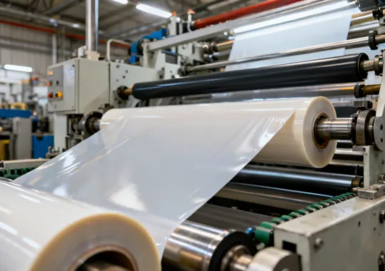 Rubber-based adhesive coating process on industrial tape line